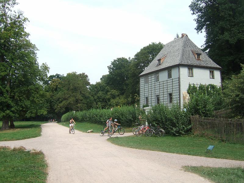 2009-08- (291).JPG - Das Goethe'sche Gartenhaus im Ilmpark